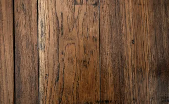 A close-up of a brown wooden flooring surface