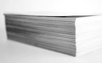 A stack of printed standards documents
